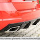 Rieger 00099338 Skoda 5E Octavia RS Rear Diffuser - Carbon-Look