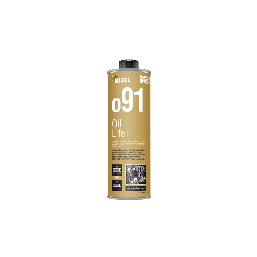 BIZOL Oil Life+, o91 8891 Engine Oil Additive | Duco Car Parts UK Car Parts
