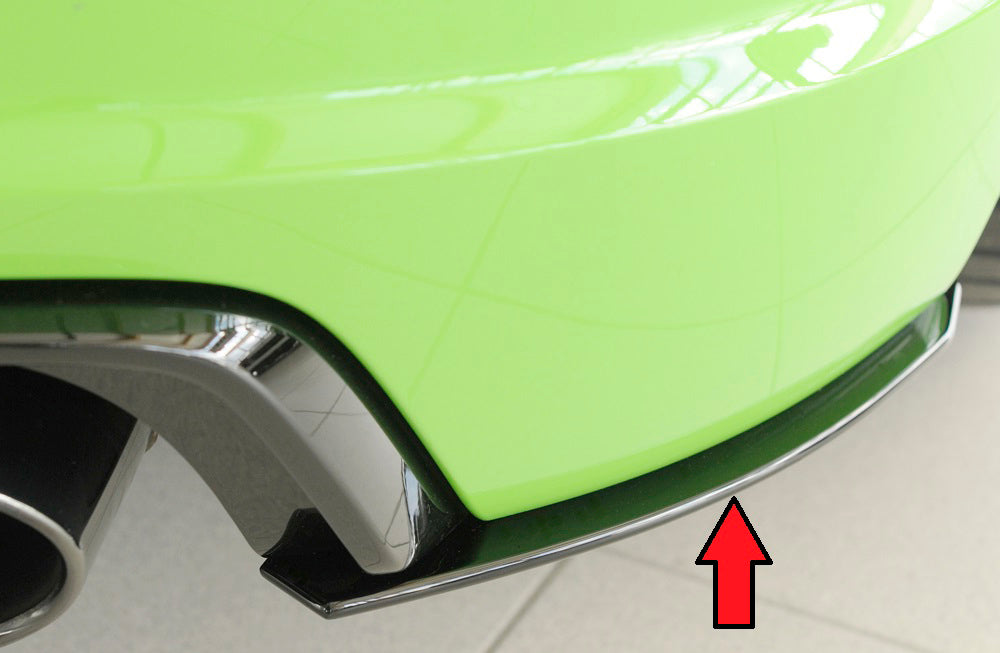 Rieger 00055174 Audi 8J 8J1-FV 8S TTRS Right Rear Side Splitter