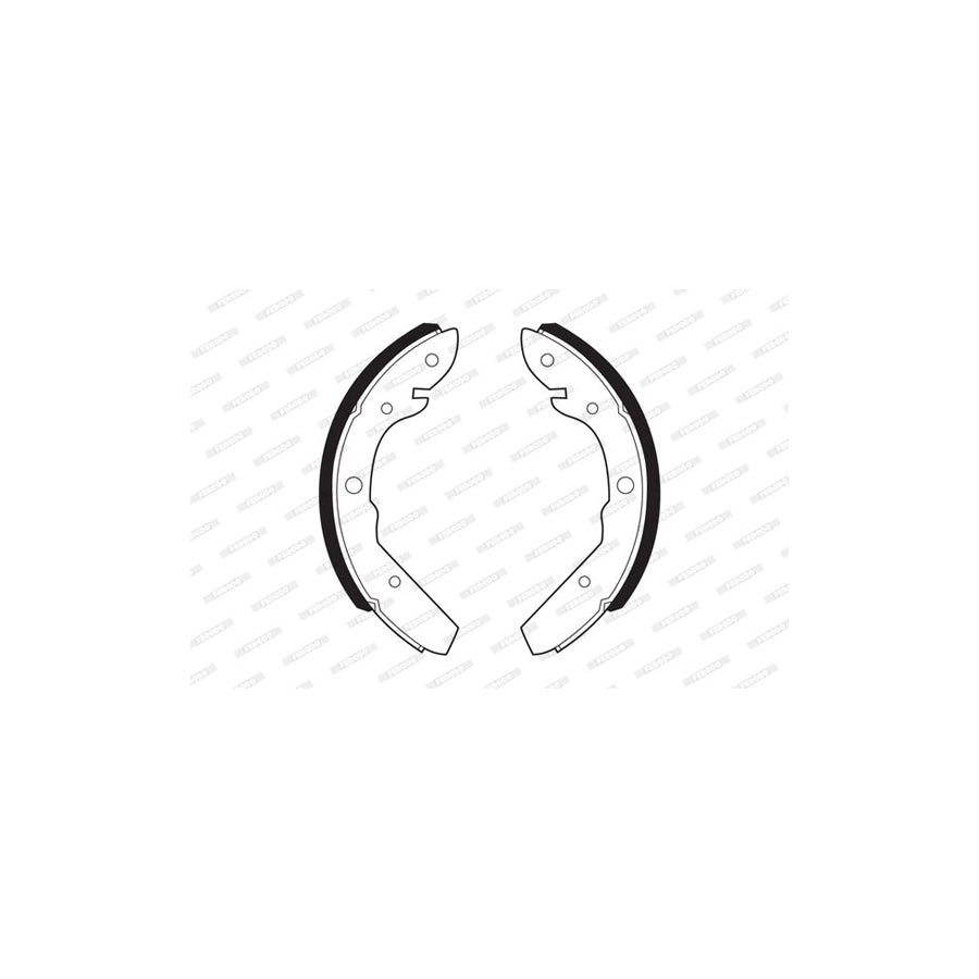 FERODO PREMIER FSB82 Brake Shoe Set for VW TRANSPORTER