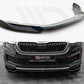 Maxton Design SK-KO-1F-FD2T Front Splitter V.2 Skoda Kodiaq MK1 Facelift (2021-) | Duco Car Parts UK Car Parts