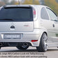 Rieger 00099336 Opel Corsa C Rear Diffuser for Tailpipe Left & Right - Carbon-Look