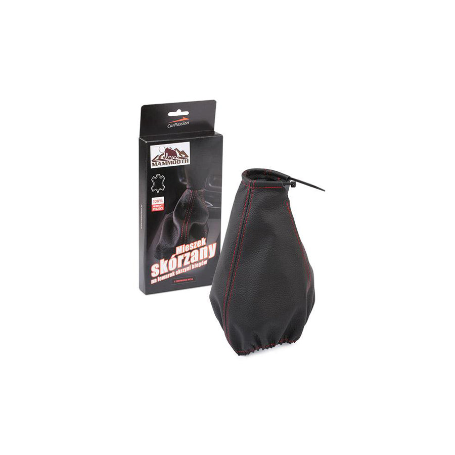 MAMMOOTH CP10068 Gear stick gaiter Leather, Black, Universal