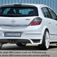 Rieger 00099334 Opel Astra H Rear Diffuser for Twin Tailpipe Centre - Carbon-Look