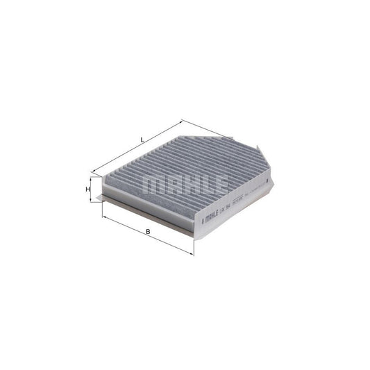 MAHLE ORIGINAL LAK 364 Pollen filter Activated Carbon Filter