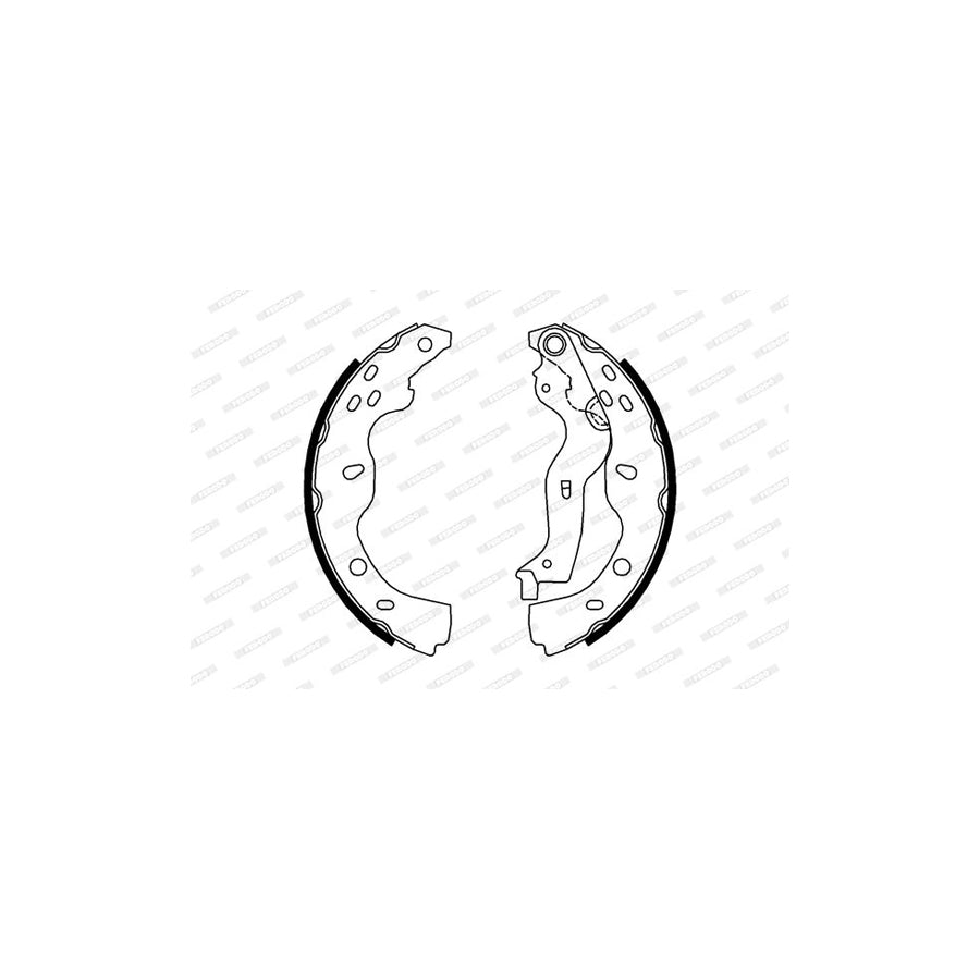 FERODO PREMIER FSB691 Brake Shoe Set