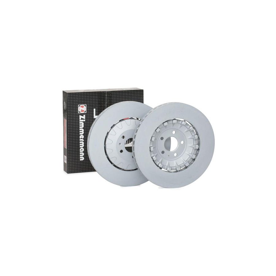 ZIMmERMANN 100 3375 75 Brake Disc Two piece brake disc Vented Coated Alloyed High carbon