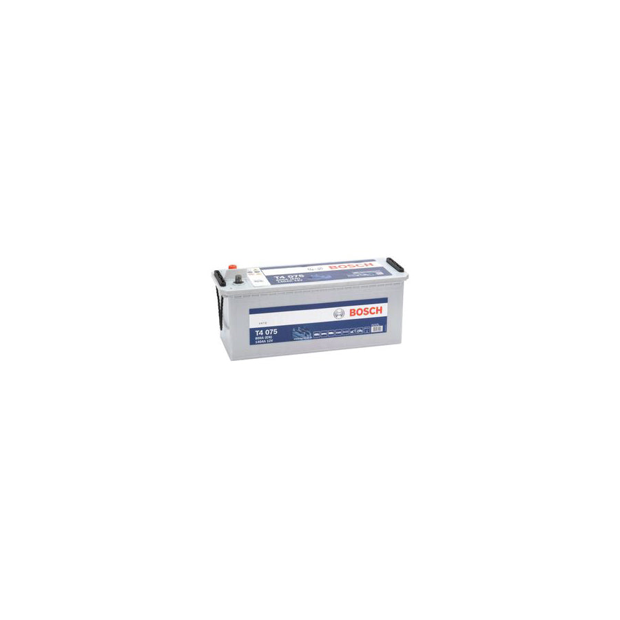Bosch T4 075 Truck Battery 12V 140Ah Type 627HD T4075 | Duco Car Parts UK Car Parts