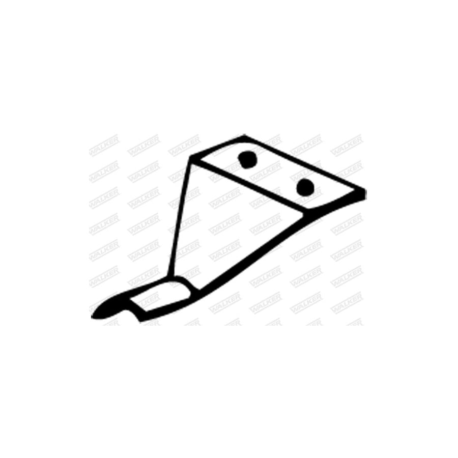 WALKER 04626 Exhaust tip for VW TRANSPORTER 0,240kg