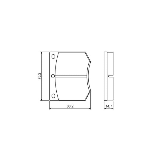 Bosch 0986495079 Brake Pad Set With Mounting Manual BP1458