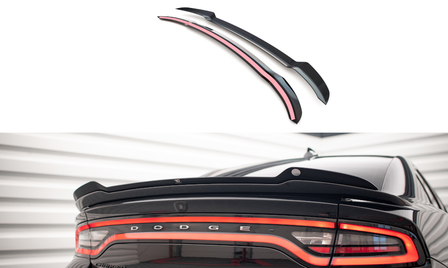 Maxton Design DO-CH-2-SRT-CAP1T Spoiler Cap Dodge Charger SRT MK7 Facelift | Duco Car Parts UK Car Parts