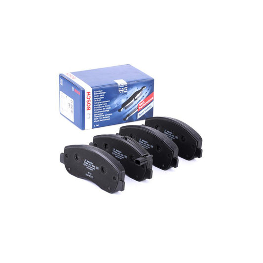 Bosch 0986494498 Brake Pad Set With Integrated Wear Sensor With Anti Squeak Plate BP1417
