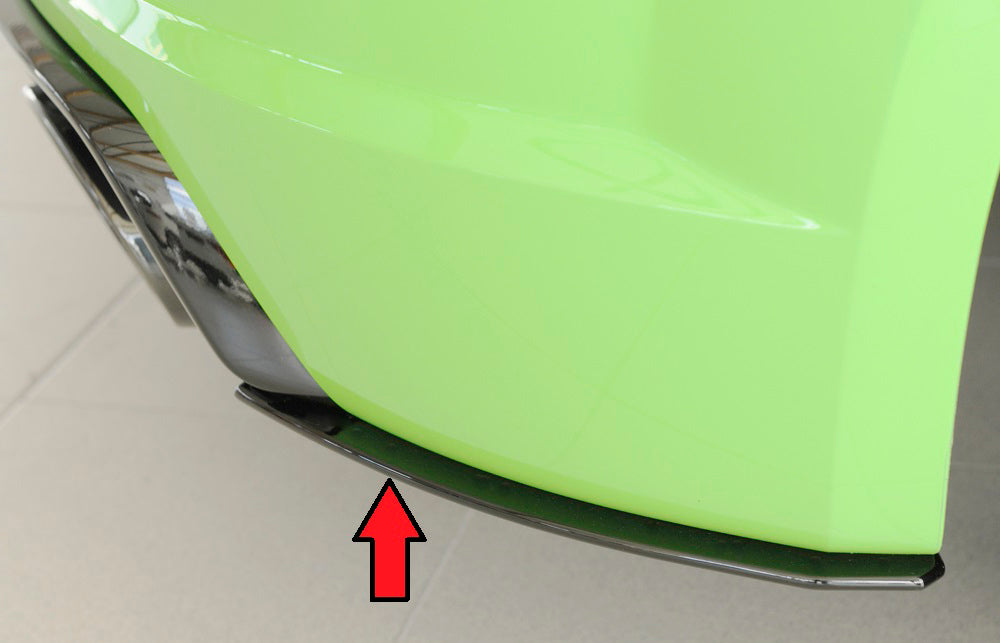 Rieger 00055174 Audi 8J 8J1-FV 8S TTRS Right Rear Side Splitter