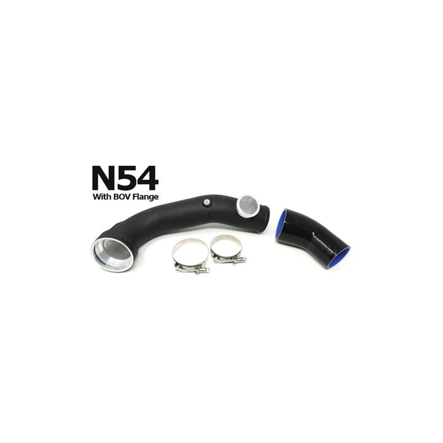 BMS BMW N54 E82 E90 E92 E60 Aluminum Chargepipe with TIAL Flange (Inc. 1M, 135i, 335i & 535i)