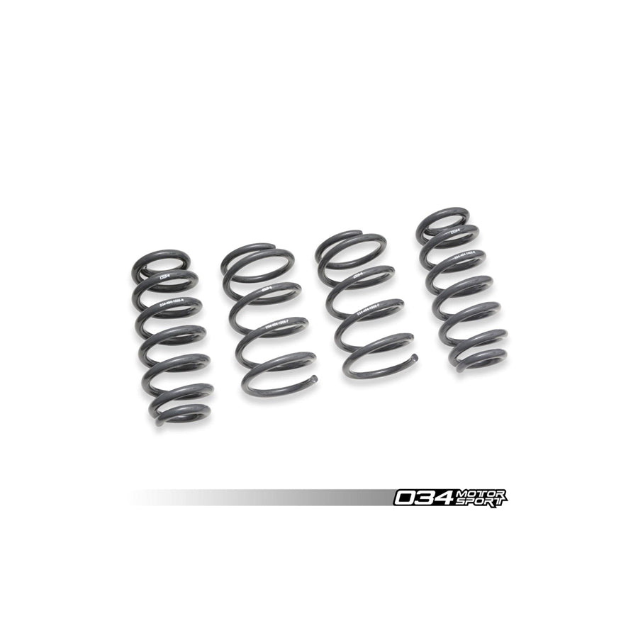 034Motorsport Audi Dynamic+ Lowering Springs, 8V.5 RS3 Quattro Performance Spring Set