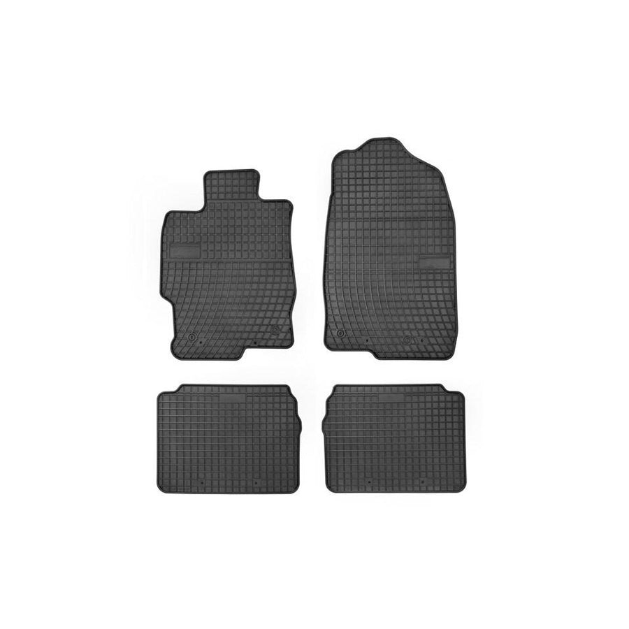 FROGUM Tailored 0860 Floor mat set for MAZDA 6 Elastomer, Front and Rear, Quantity: 4, Black, (LHD)