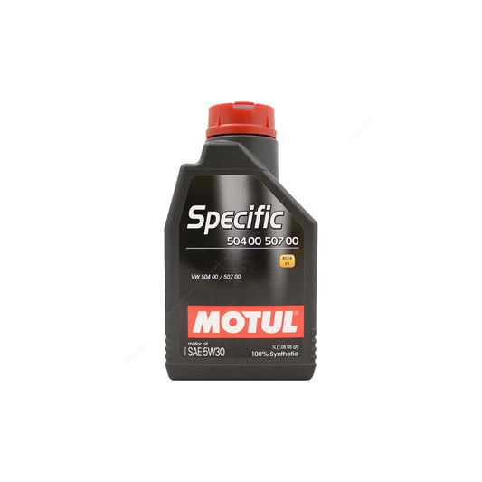 Motul Specific VW 504 00 507 00 5w-30 Fully Synthetic Car Engine Oil 1l