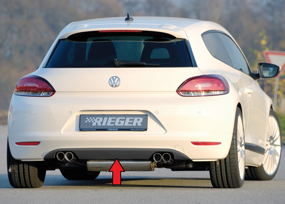 Rieger 00014107 VW 13 Mk3 Scirocco Rear Diffuser