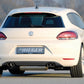 Rieger 00014107 VW 13 Mk3 Scirocco Rear Diffuser for Twin Tailpipe Left & Right -  Matte Black