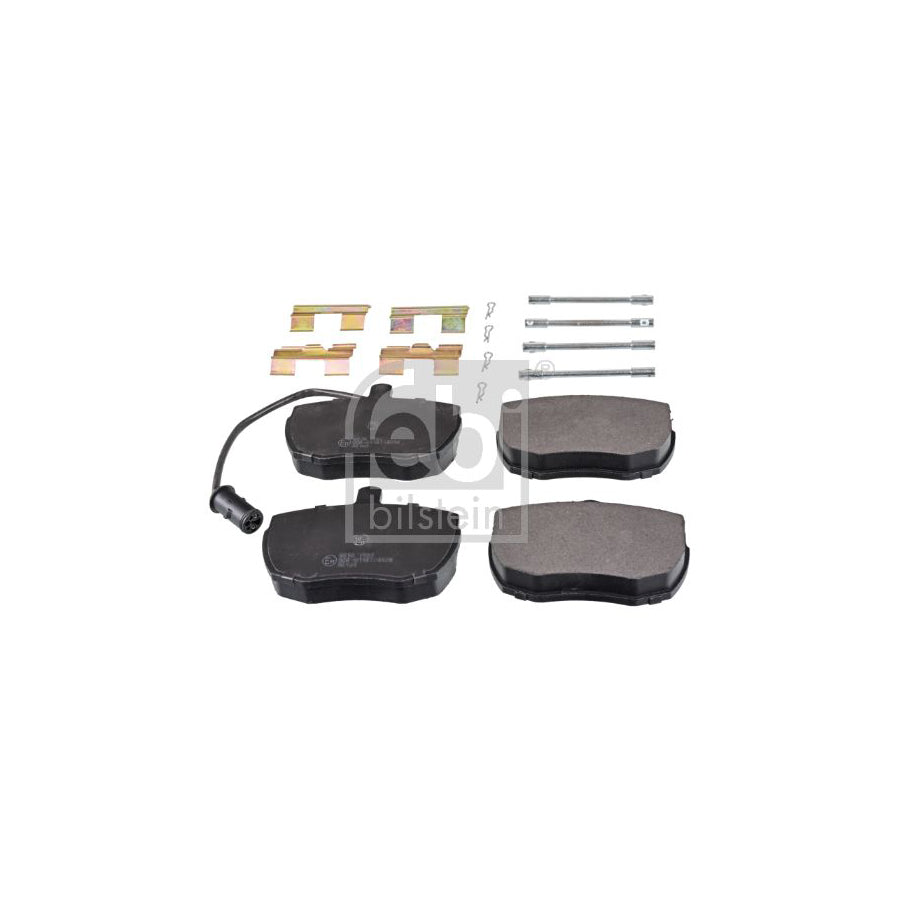 Febi Bilstein 116127 Brake Pad Set For Land Rover Discovery I Lj Front Axle Incl Wear Warning Contact With Attachment Material