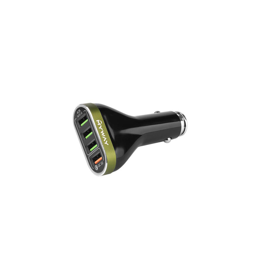 CARMOTION 63008 In-car charger Number of inlets/outlets: 4, Black
