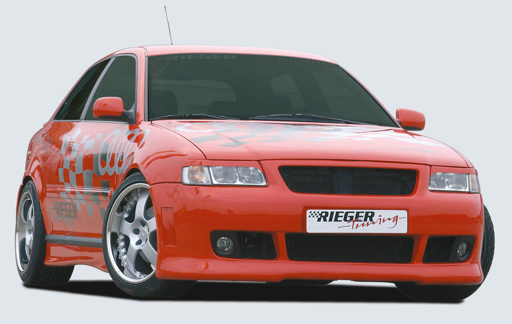 Rieger 00056621 Audi 8L A3 Front Bumper - S3-Look -  Matte Black