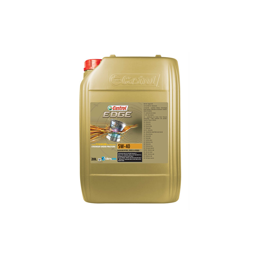 Castrol EDGE 5W-40 - 20ltr