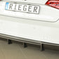 Rieger 00099355 Audi 8V A3 Rear Diffuser for Twin Tailpipe Left - Carbon-Look