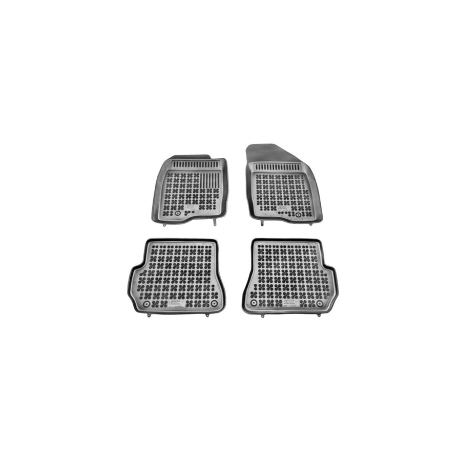 REZAW PLAST Tailored 200611 Floor mat set for FORD Fusion Estate (JU2) Elastomer, Front and Rear, Quantity: 4, Black