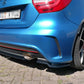 Maxton Design Mercedes Benz A-Class W176 AMG-Line (Pre-Facelift) Central Rear Splitter (without vertical bars)