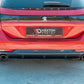 Maxton Design Peugeot 508 Sw MK2 Central Rear Splitter (without Vertical Bars)