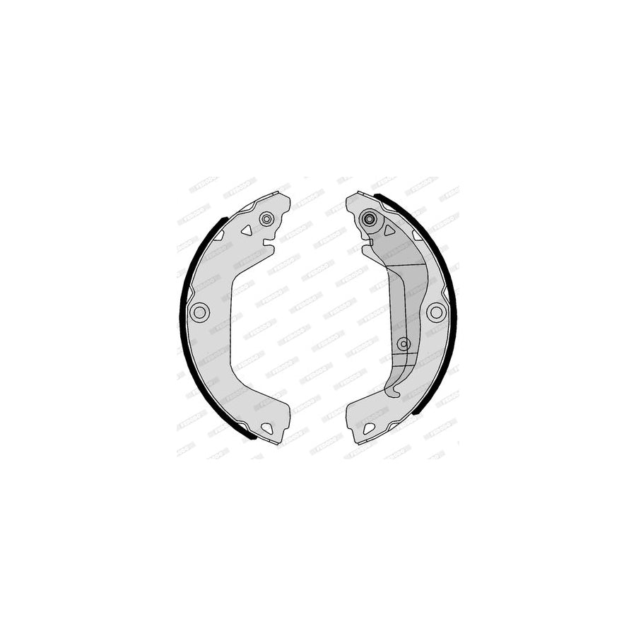 FERODO FSB4161 Brake Shoe Set for CHEVROLET CRUZE PREMIER