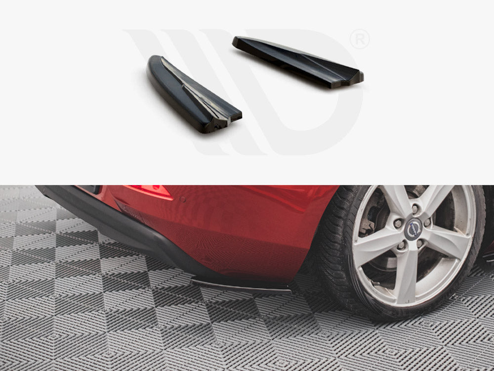 Maxton Design VO-V40-2-RSD1T Rear Side Splitters Volvo V40 (2012-2019) | Duco Car Parts UK Car Parts