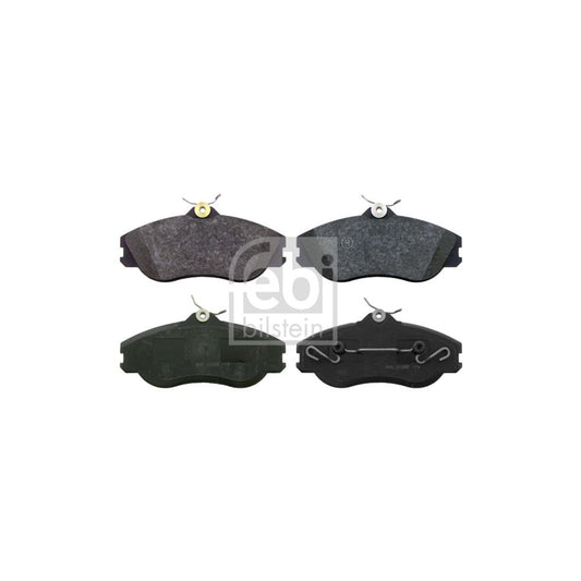 Febi Bilstein 16310 Brake Pad Set Front Axle Excl Wear Warning Contact