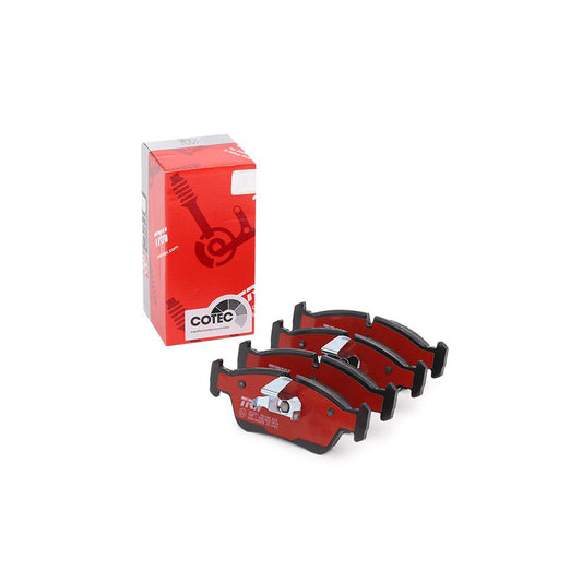 TRW Dtec Cotec Gdb1348Dte Brake Pad Set Prepared For Wear Indicator