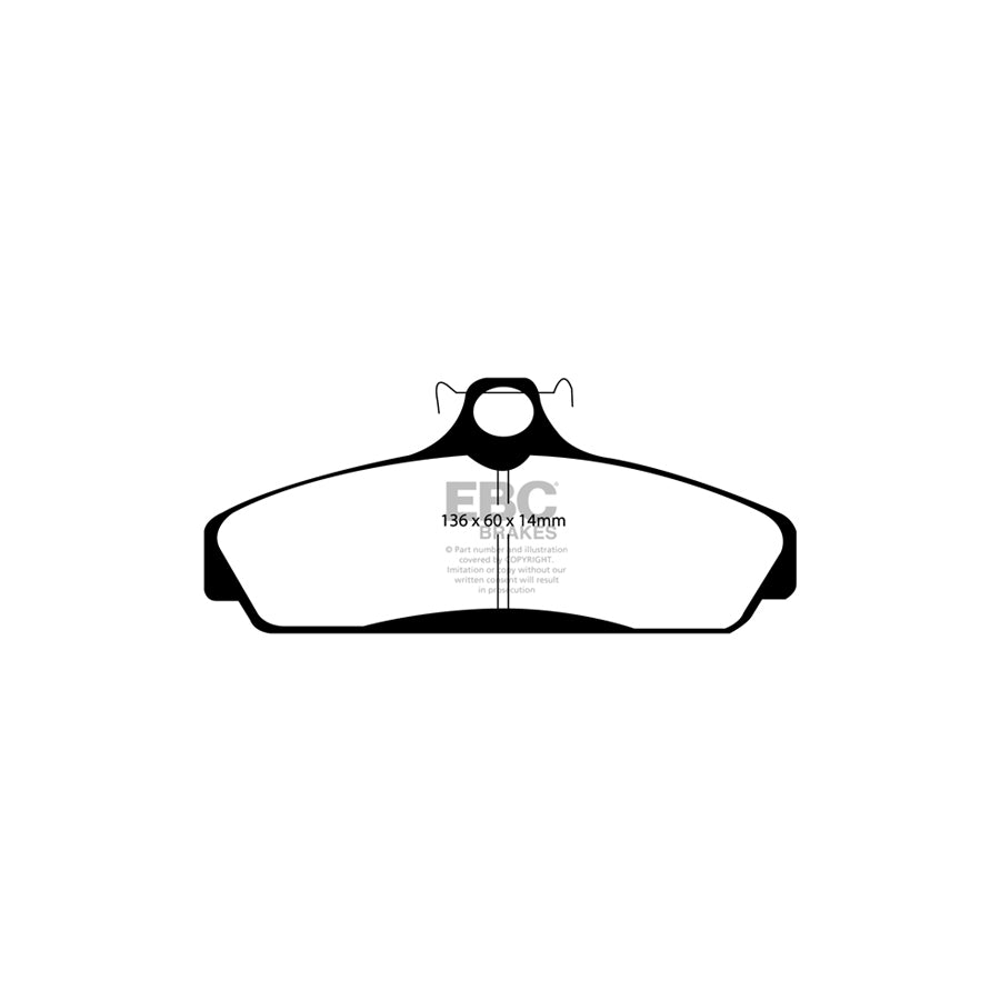 EBC PLK1419 Chevrolet Corvette C4 Yellowstuff Pads and Brake Line Performance Pack 2 | Duco Car Parts UK Car Parts