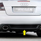 Rieger 00088076 Audi 8H A4 Rear Diffuser