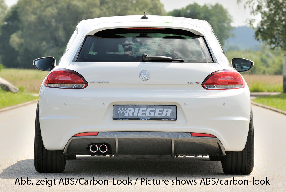 Rieger 00014111 VW 13 Mk3 Scirocco Rear Diffuser