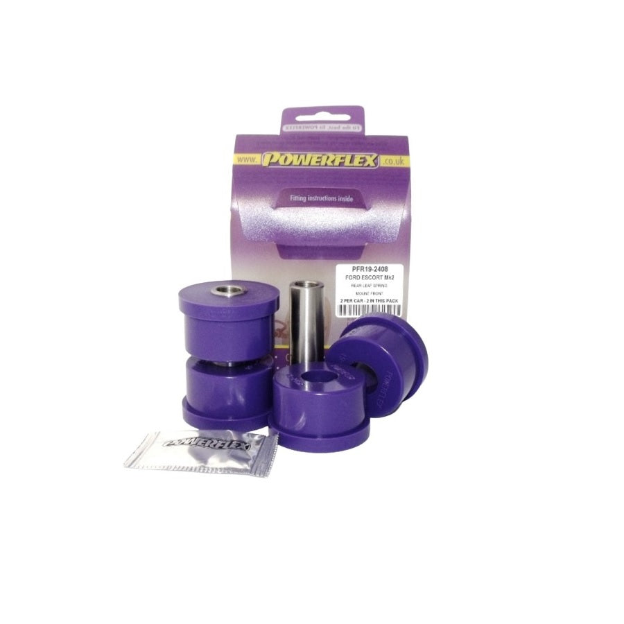 Powerflex PFR19-2408 Ford Escort Leaf Spring Mount Front | Duco Car Parts UK Car Parts