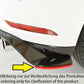 Rieger 00059519 VW Mk7 Golf GTI-TCR Right Rear Side Splitter