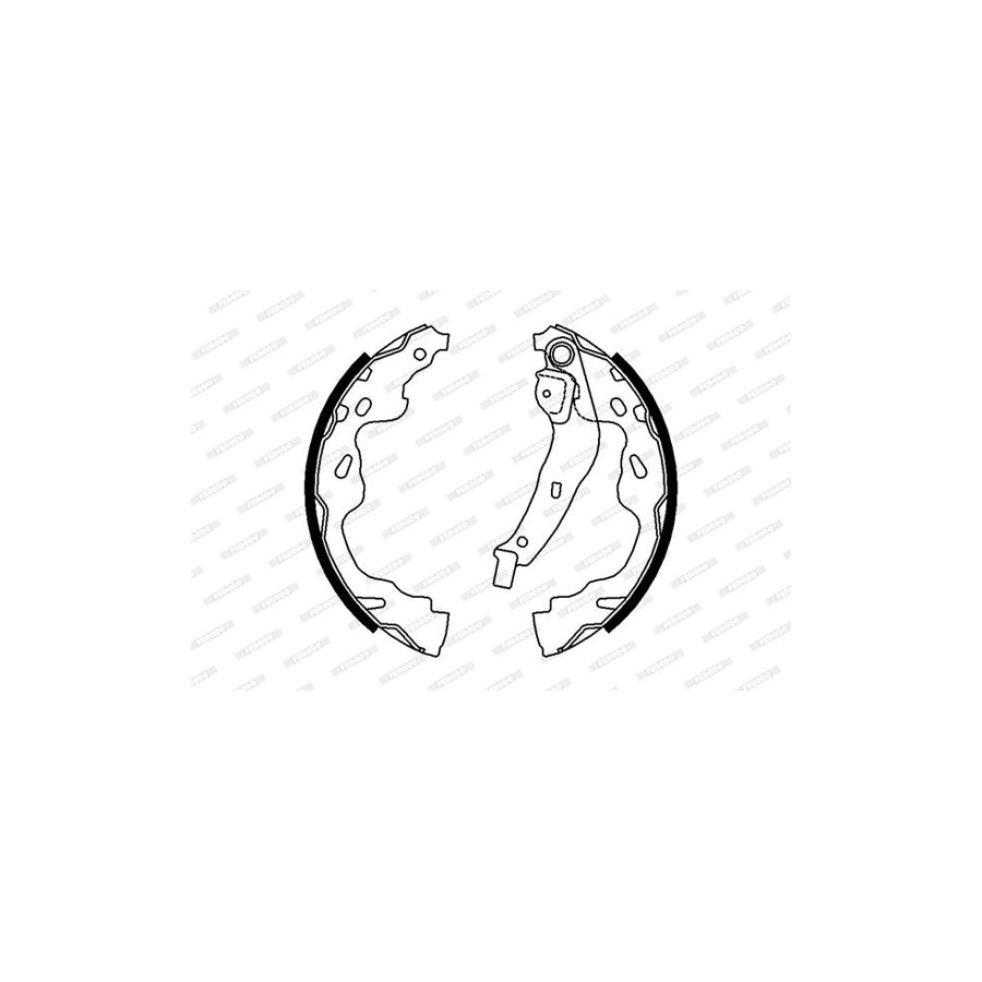 FERODO PREMIER FSB672 Brake Shoe Set