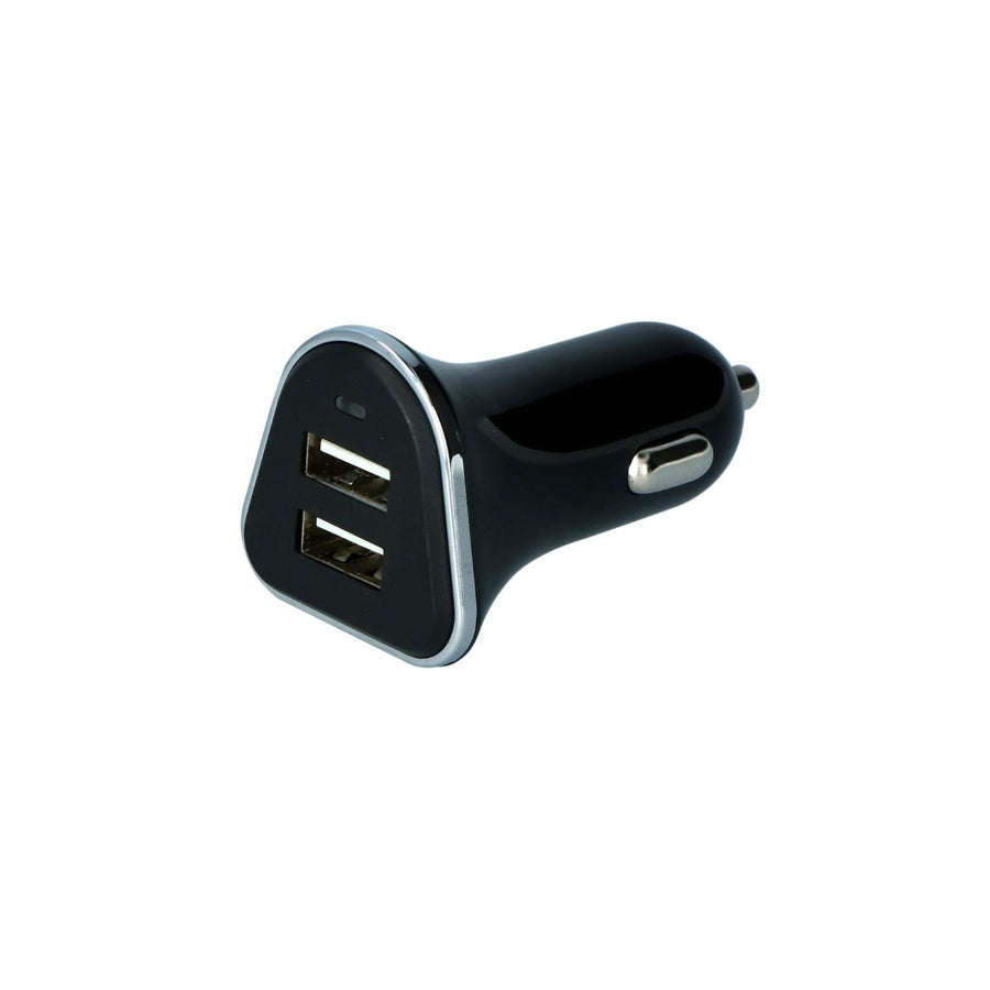 CARPOINT 0517074 In-car charger 12 / 24V, Number of inlets/outlets: 2 USB, Black