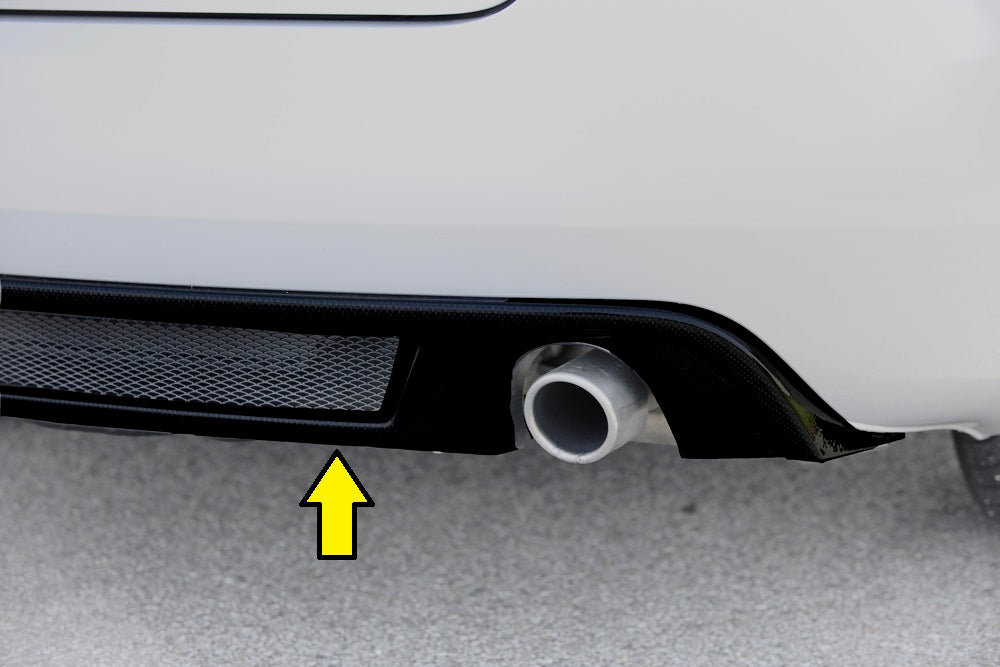 Rieger 00088075 Audi 8H A4 Rear Diffuser