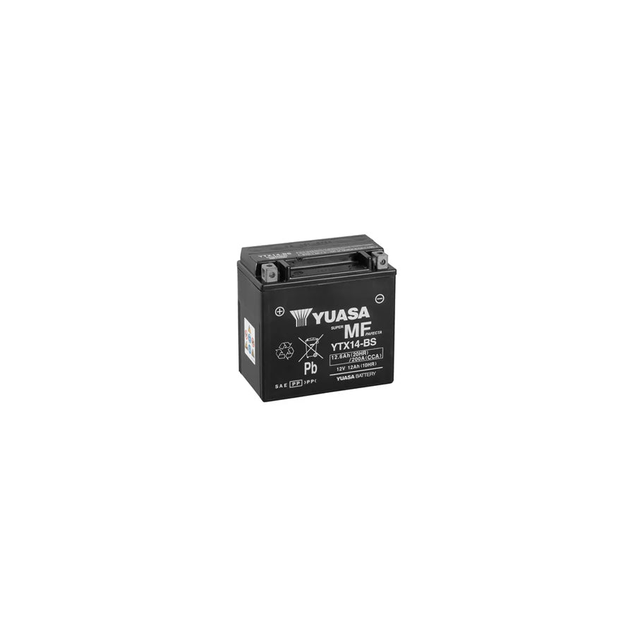 Yuasa YTX14-BS 12V VRLA Motorbike Battery