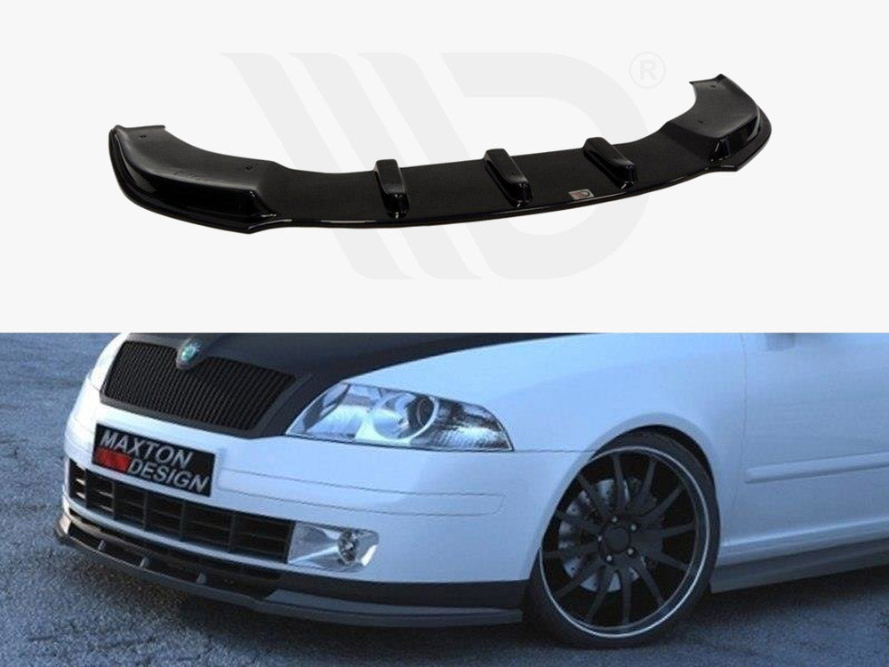 Maxton Design SK-OC-2-FD1T Front Splitter Skoda Octavia | Duco Car Parts UK Car Parts