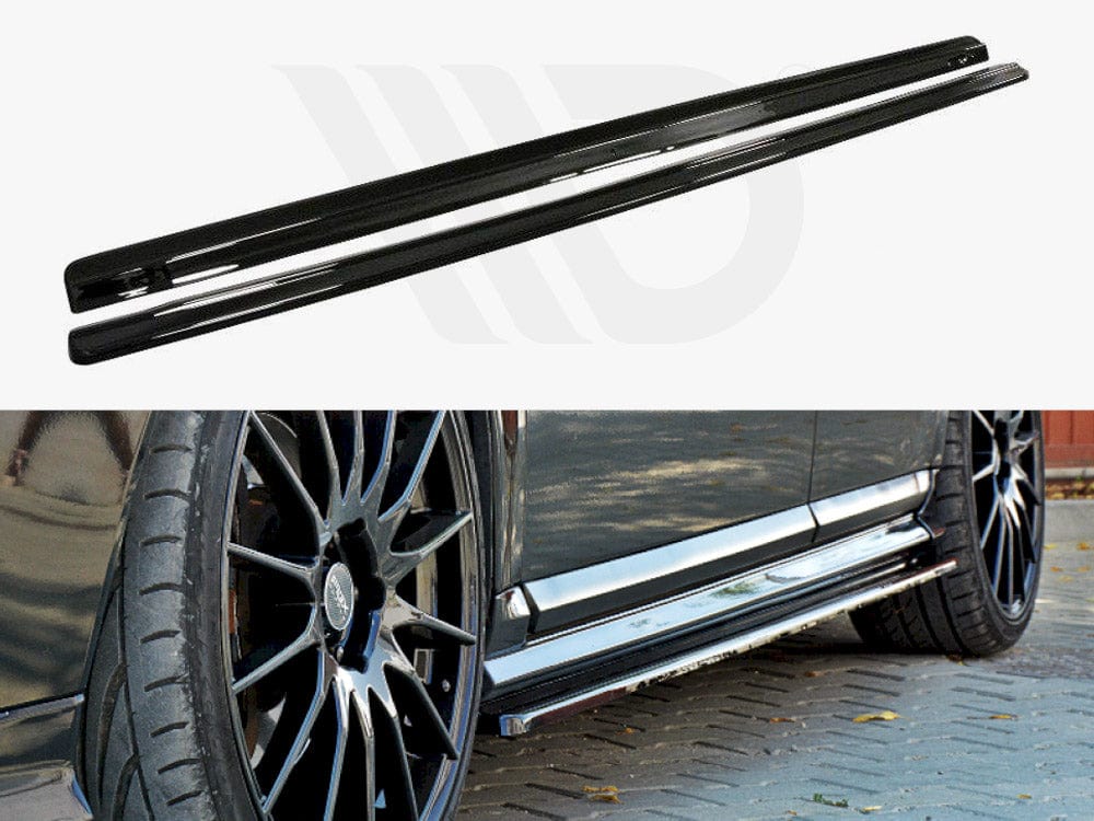 Maxton Design VO-V50F-RDESIGN-SD1T Side Skirts Diffusers Volvo V50f R-design | Duco Car Parts UK Car Parts