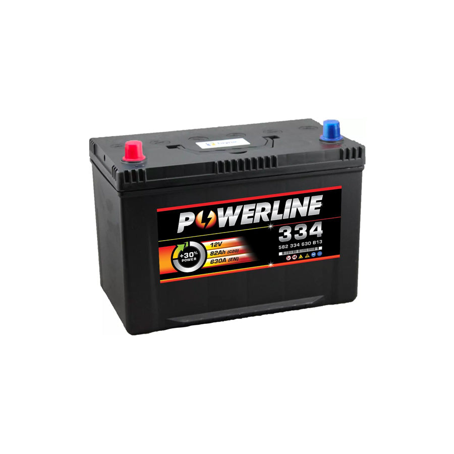 Powerline 334 Car Battery 12V