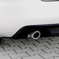 Rieger 00088075 Audi 8H A4 Rear Diffuser for Original Tailpipe Left & RIght - Glossy Black