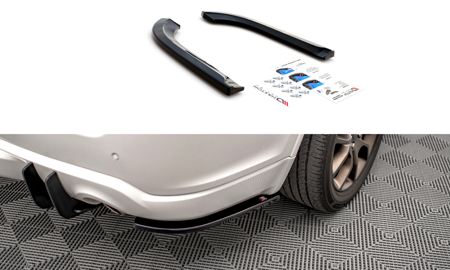 Maxton Design DO-DU-3-RT-RSD1T Rear Side Splitters Dodge Durango RT MK3 | Duco Car Parts UK Car Parts