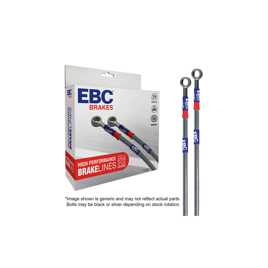 EBC PLK1426 Citroen C2 Yellowstuff Pads and Brake Line Performance Pack - Girling/TRW Caliper 4 | Duco Car Parts UK Car Parts